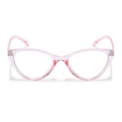 Eyejack Canment Pink Cateye Eyeglasses for Women (CM2383FCL1780-C7)