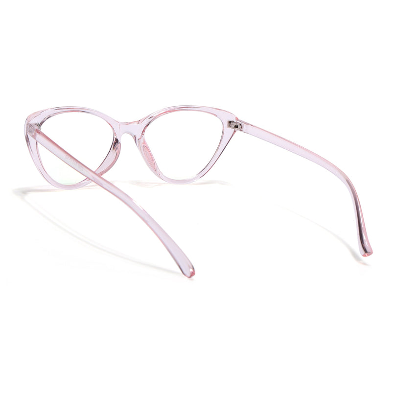Eyejack Canment Pink Cateye Eyeglasses for Women (CM2383FCL1780-C7)