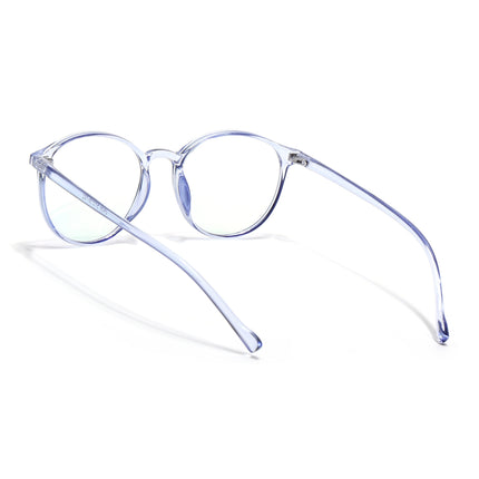 Eyejack Canment Blue Round Eyeglasses for Women (CM2439FCL1783-C2)