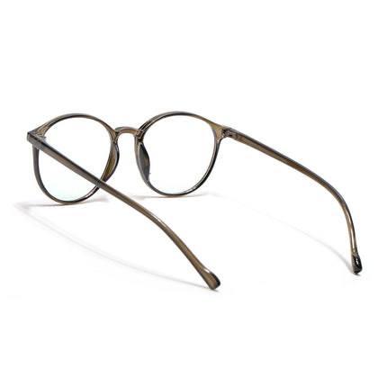 Eyejack Canment Olive Round Eyeglasses for Women (CM2439FCL1784-C3)