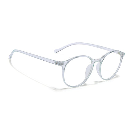 Eyejack Canment Sea Green Round Eyeglasses for Women (CM2439FCL1785-C4)