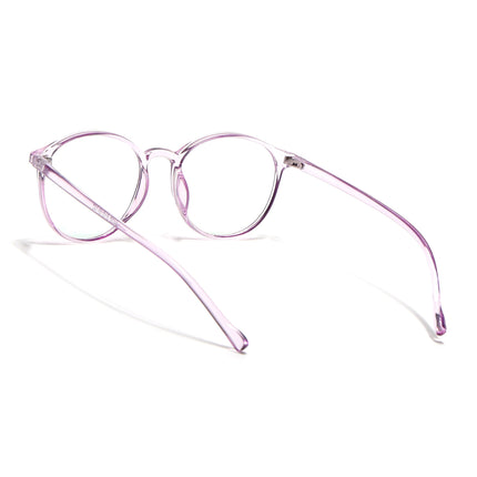 Eyejack Canment Purple Round Eyeglasses for Women (CM2439FCL1786-C5)