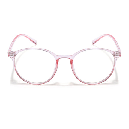 Eyejack Canment Pink Round Eyeglasses for Women (CM2439FCL1788-C7)