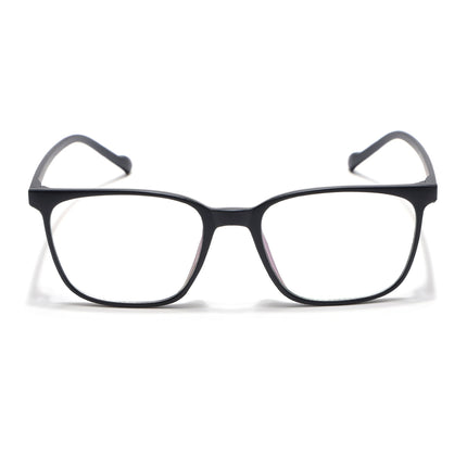 Eyejack Canment Matt Black Square Eyeglasses for Men & Women (CM2475FCL1791-C2)