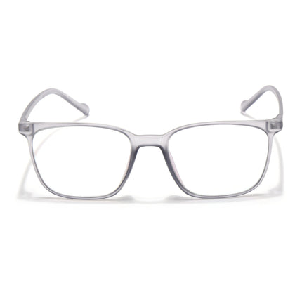 Eyejack Canment Grey Square Eyeglasses for Men & Women (CM2475FCL1792-C3)
