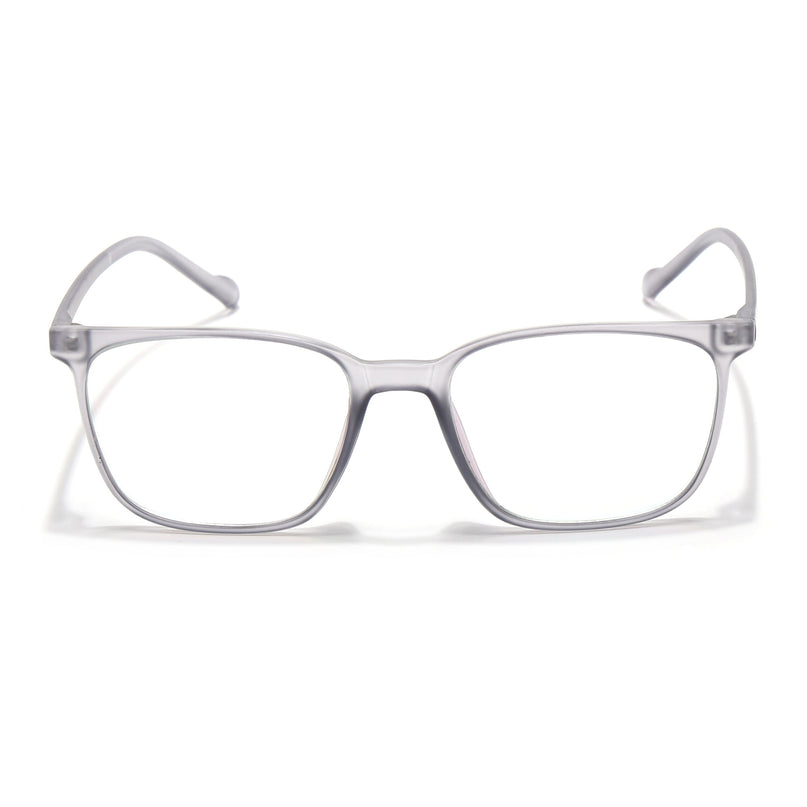 Eyejack Canment Grey Square Eyeglasses for Men & Women (CM2475FCL1792-C3)