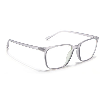 Eyejack Canment Grey Square Eyeglasses for Men & Women (CM2475FCL1792-C3)