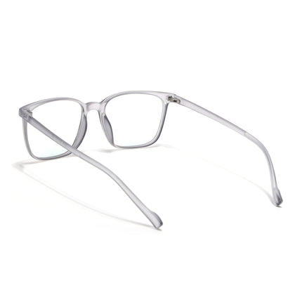 Eyejack Canment Grey Square Eyeglasses for Men & Women (CM2475FCL1792-C3)