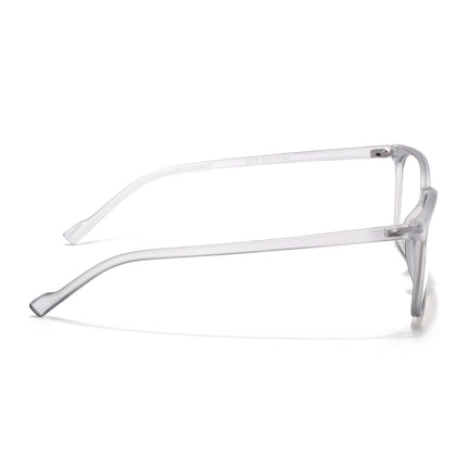Eyejack Canment Grey Square Eyeglasses for Men & Women (CM2475FCL1792-C3)