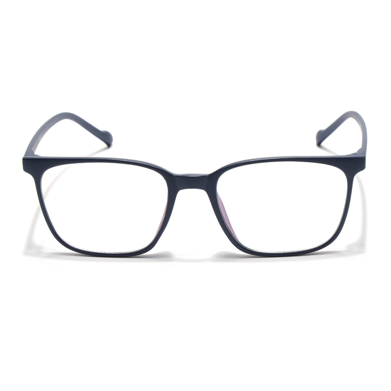 Eyejack Canment Navy Blue Square Eyeglasses for Men & Women (CM2475FCL1794-C5)