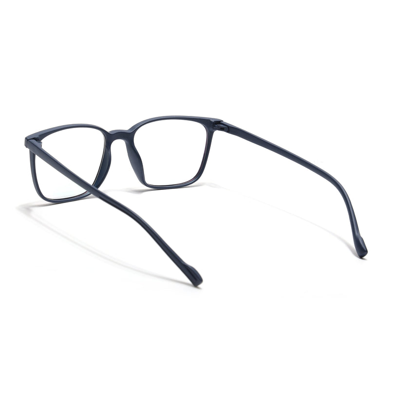Eyejack Canment Navy Blue Square Eyeglasses for Men & Women (CM2475FCL1794-C5)