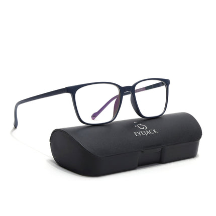 Eyejack Canment Navy Blue Square Eyeglasses for Men & Women (CM2475FCL1794-C5)