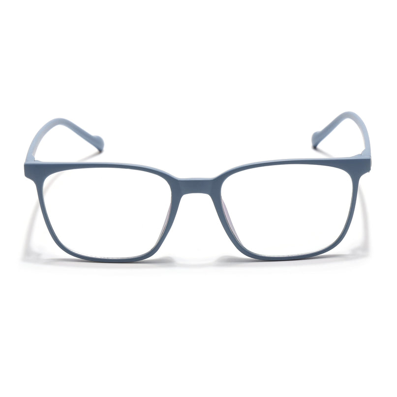 Eyejack Canment Sky Blue Square Eyeglasses for Men & Women (CM2475FCL1795-C6)