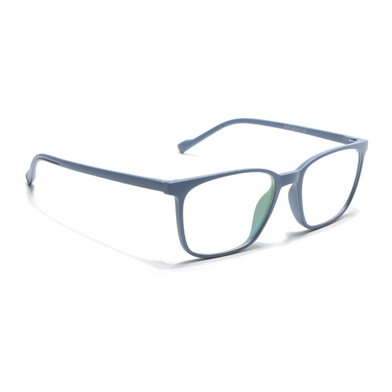 Eyejack Canment Sky Blue Square Eyeglasses for Men & Women (CM2475FCL1795-C6)