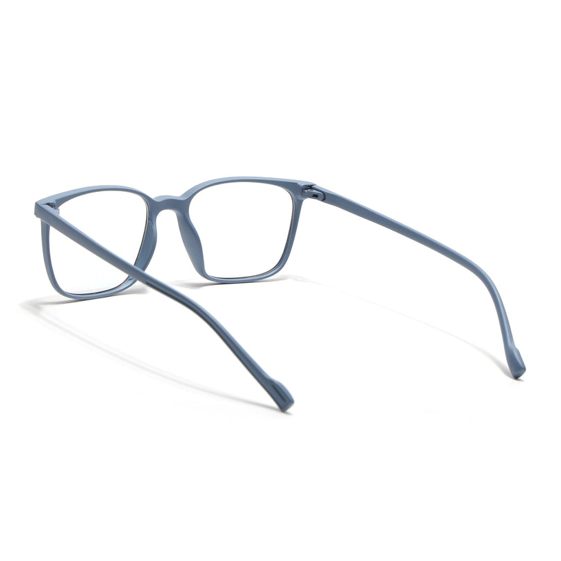 Eyejack Canment Sky Blue Square Eyeglasses for Men & Women (CM2475FCL1795-C6)