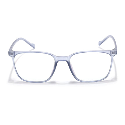 Eyejack Canment Blue Square Eyeglasses for Men & Women (CM2475FCL1796-C7)