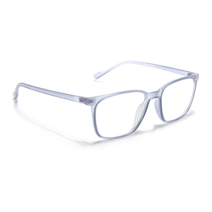 Eyejack Canment Blue Square Eyeglasses for Men & Women (CM2475FCL1796-C7)