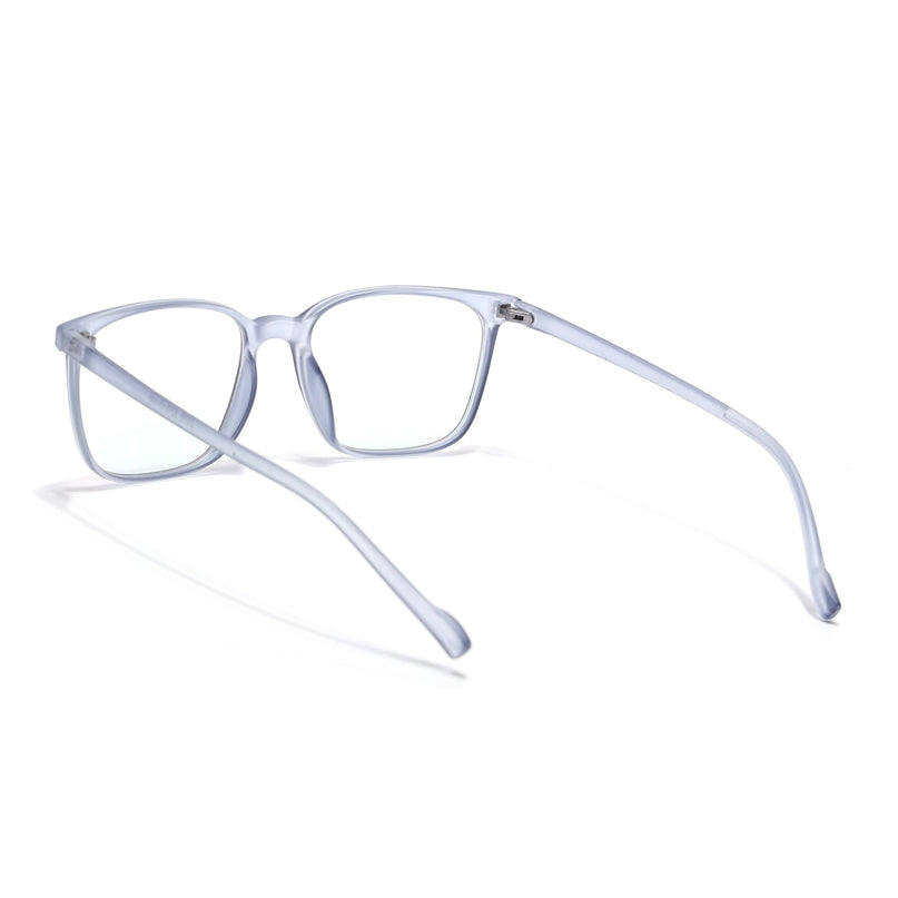 Eyejack Canment Blue Square Eyeglasses for Men & Women (CM2475FCL1796-C7)