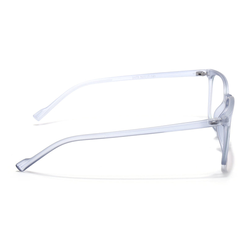 Eyejack Canment Blue Square Eyeglasses for Men & Women (CM2475FCL1796-C7)