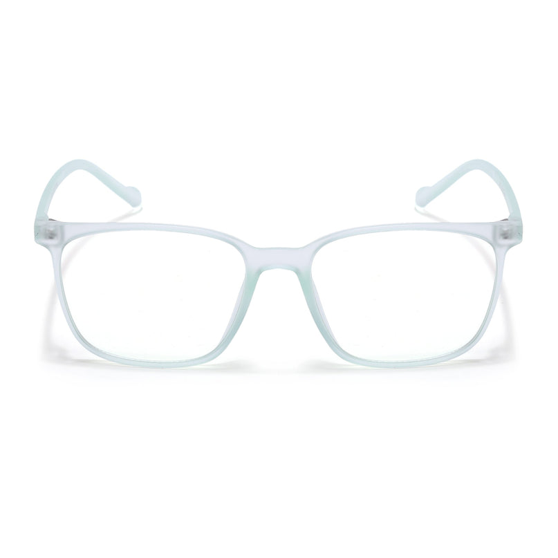 Eyejack Canment Sea Green Square Eyeglasses for Men & Women (CM2475FCL1799-C10)