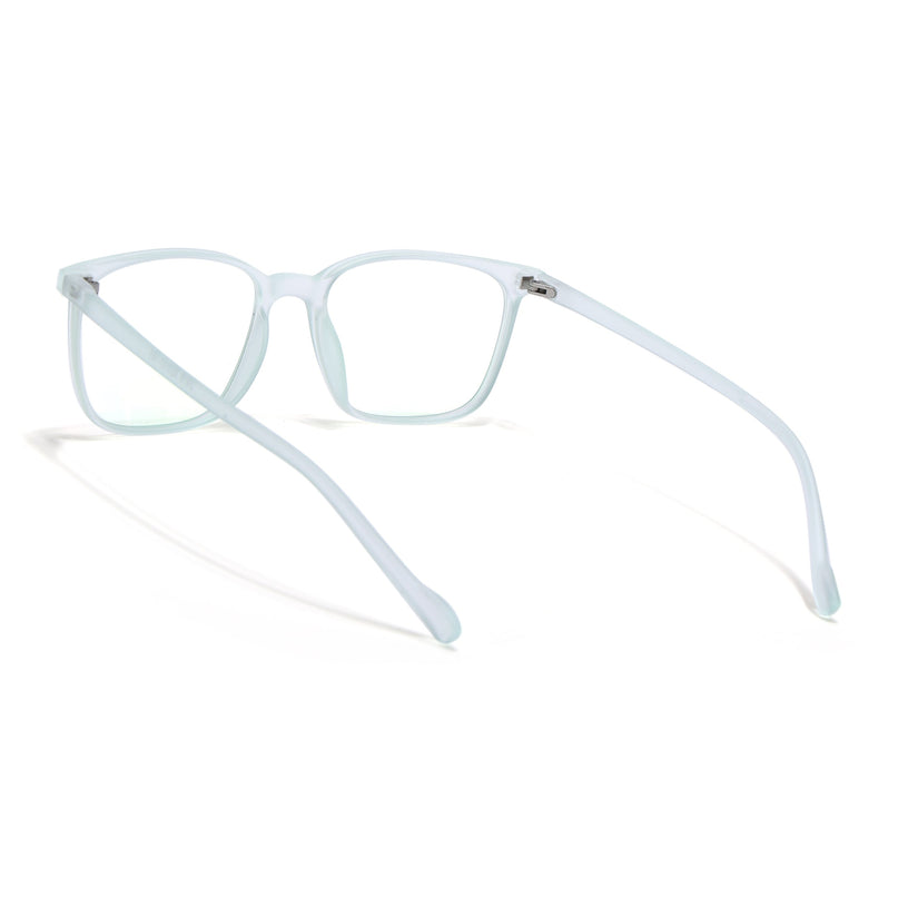 Eyejack Canment Sea Green Square Eyeglasses for Men & Women (CM2475FCL1799-C10)