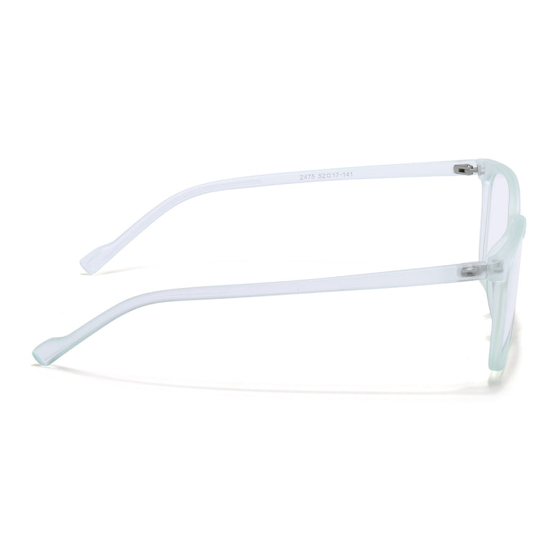 Eyejack Canment Sea Green Square Eyeglasses for Men & Women (CM2475FCL1799-C10)