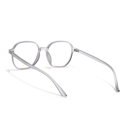 Eyejack Canment Grey Round Eyeglasses for Men & Women (CM2503FCL1802-C3)