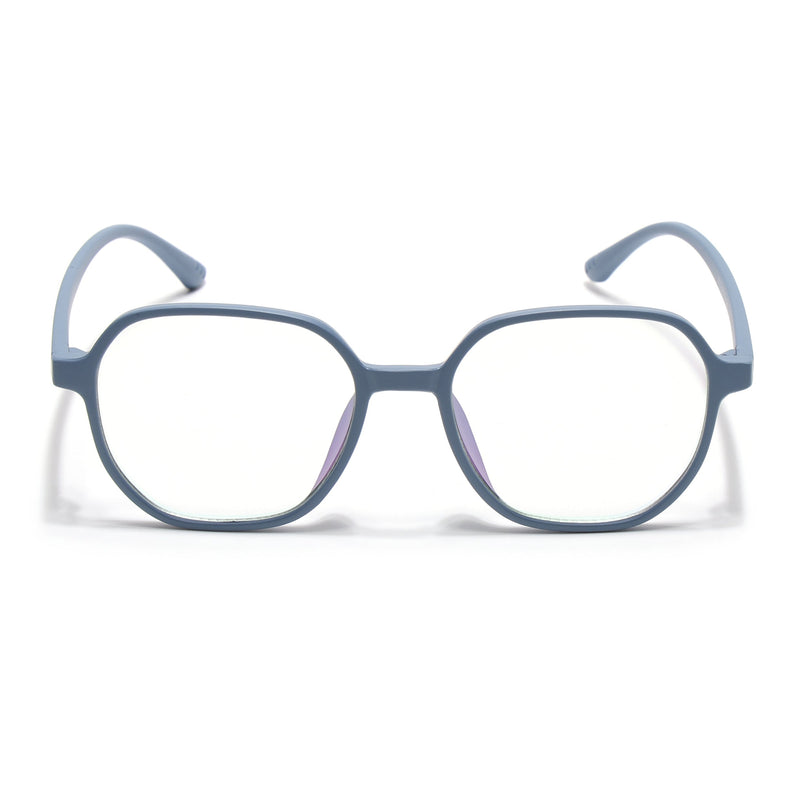 Eyejack Canment Sky Blue Round Eyeglasses for Men & Women (CM2503FCL1805-C6)