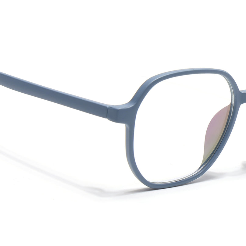 Eyejack Canment Sky Blue Round Eyeglasses for Men & Women (CM2503FCL1805-C6)