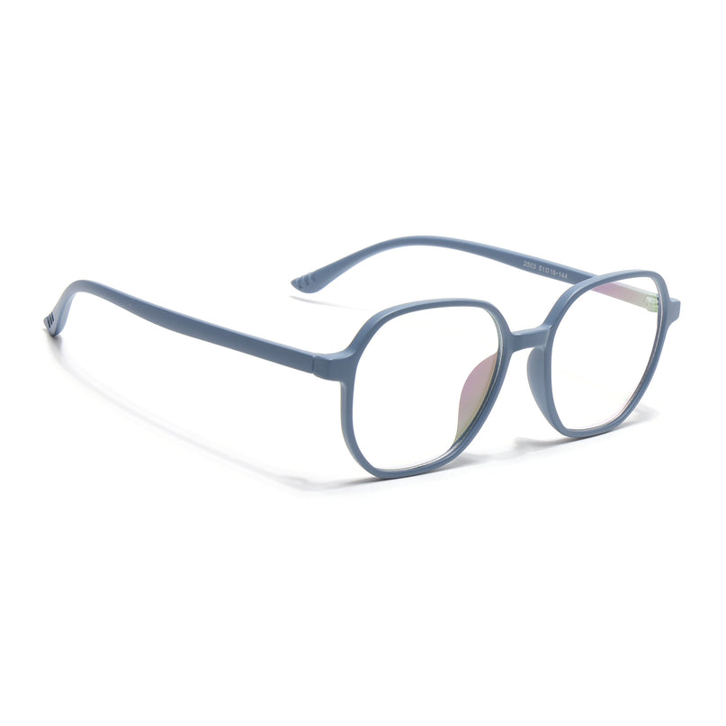 Eyejack Canment Sky Blue Round Eyeglasses for Men & Women (CM2503FCL1805-C6)