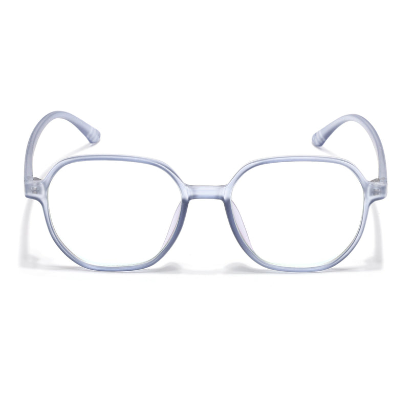 Eyejack Canment Blue Round Eyeglasses for Men & Women (CM2503FCL1806-C7)