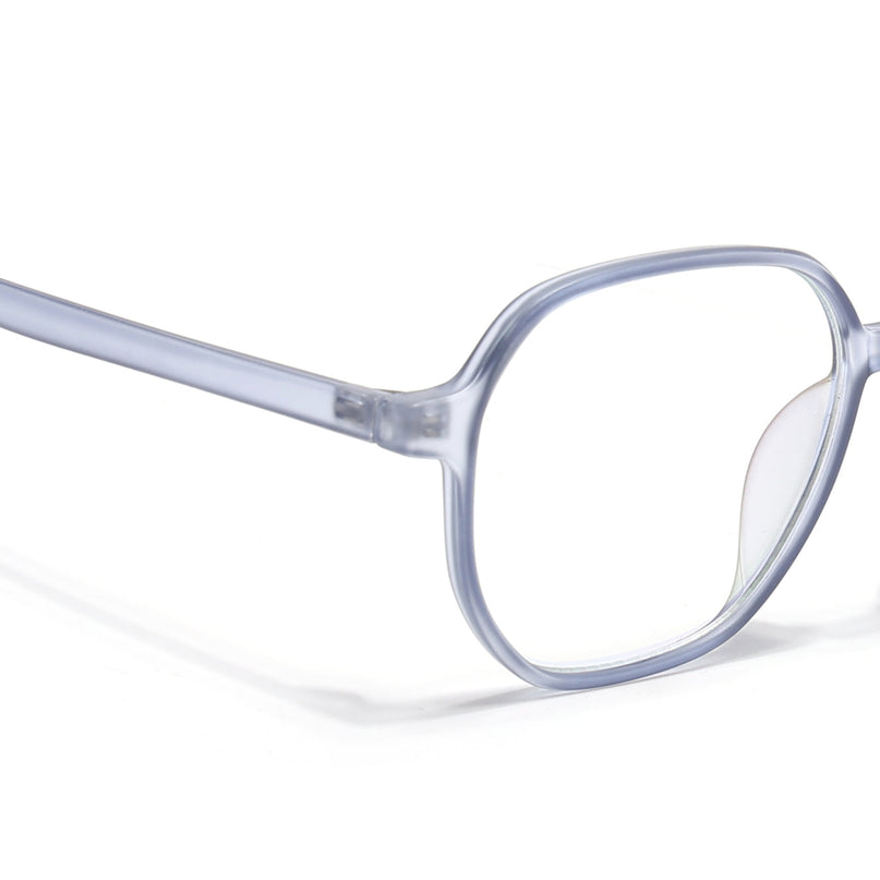 Eyejack Canment Blue Round Eyeglasses for Men & Women (CM2503FCL1806-C7)