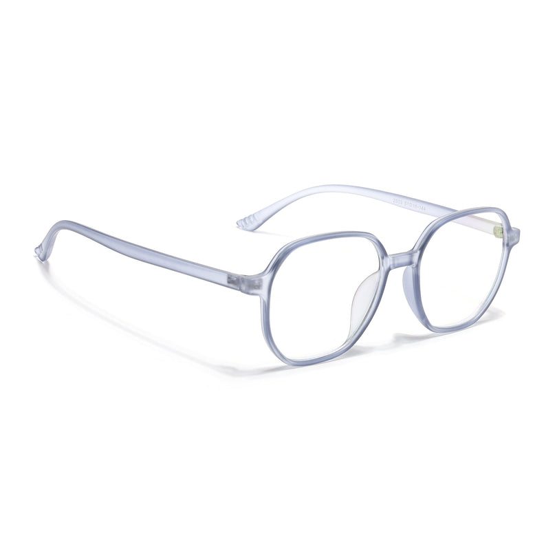 Eyejack Canment Blue Round Eyeglasses for Men & Women (CM2503FCL1806-C7)