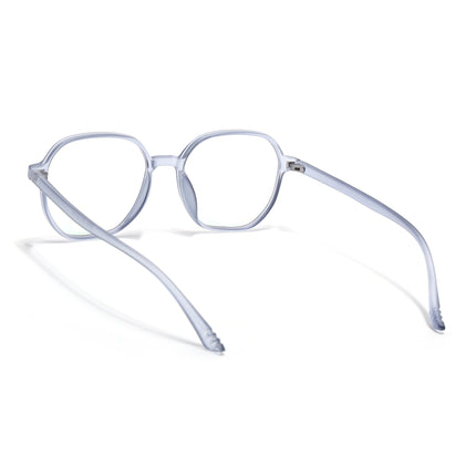 Eyejack Canment Blue Round Eyeglasses for Men & Women (CM2503FCL1806-C7)