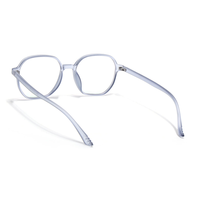 Eyejack Canment Blue Round Eyeglasses for Men & Women (CM2503FCL1806-C7)