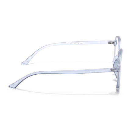 Eyejack Canment Blue Round Eyeglasses for Men & Women (CM2503FCL1806-C7)