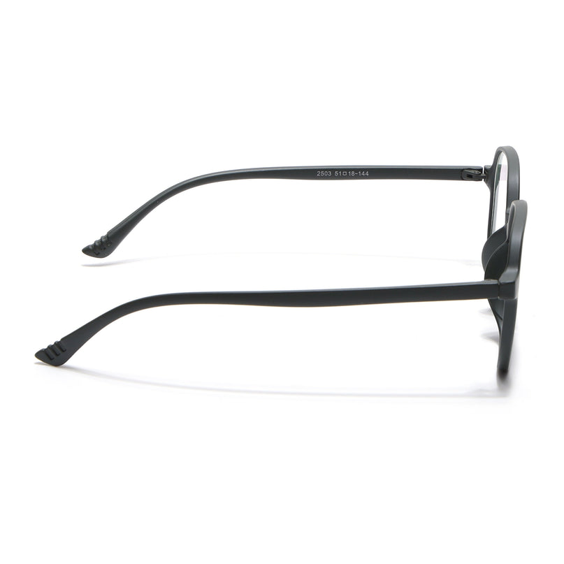 Eyejack Canment Olive Round Eyeglasses for Men & Women (CM2503FCL1807-C8)