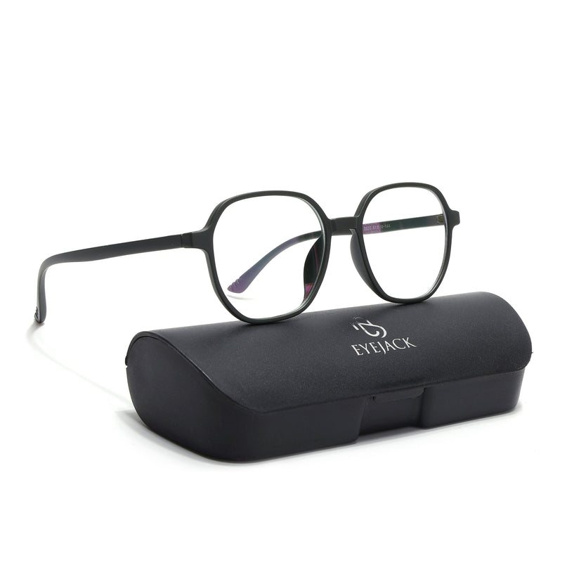 Eyejack Canment Olive Round Eyeglasses for Men & Women (CM2503FCL1807-C8)