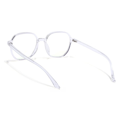 Eyejack Canment Transparent Round Eyeglasses for Men & Women (CM2503FCL1808-C9)