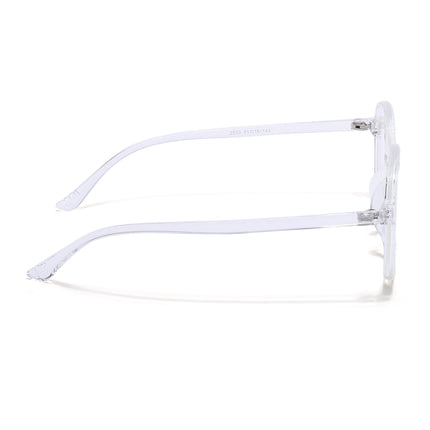 Eyejack Canment Transparent Round Eyeglasses for Men & Women (CM2503FCL1808-C9)