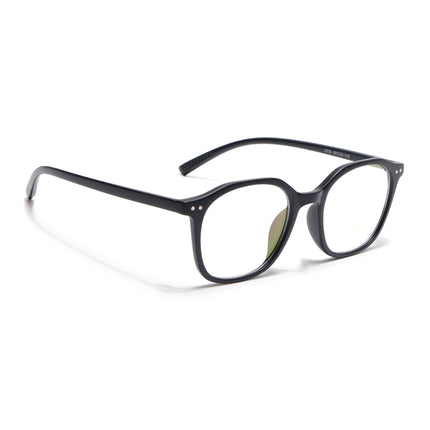 Eyejack Canment Matt Black Square Eyeglasses for Men & Women (CM2506FCL1811-C2)