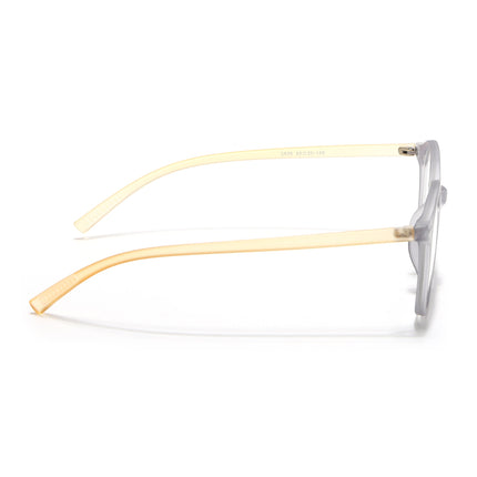 Eyejack Canment Grey Square Eyeglasses for Men & Women (CM2506FCL1813-C4)