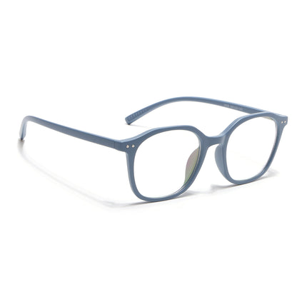 Eyejack Canment Sky Blue Square Eyeglasses for Men & Women (CM2506FCL1815-C6)