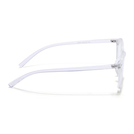 Eyejack Canment Transparent Square Eyeglasses for Men & Women (CM2506FCL1818-C9)