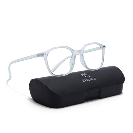 Eyejack Canment Sea Green Square Eyeglasses for Men & Women (CM2506FCL1819-C10)