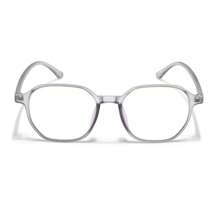 Eyejack Canment Grey Square Eyeglasses for Men & Women (CM2511FCL1822-C3)