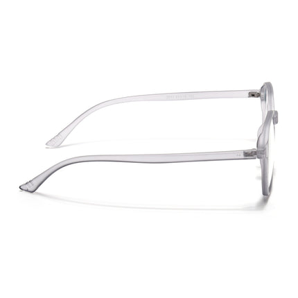 Eyejack Canment Grey Square Eyeglasses for Men & Women (CM2511FCL1822-C3)