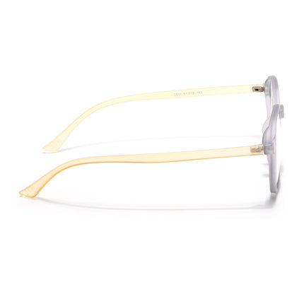 Eyejack Canment Grey Square Eyeglasses for Men & Women (CM2511FCL1823-C4)
