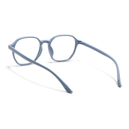 Eyejack Canment Sky Blue Square Eyeglasses for Men & Women (CM2511FCL1825-C6)