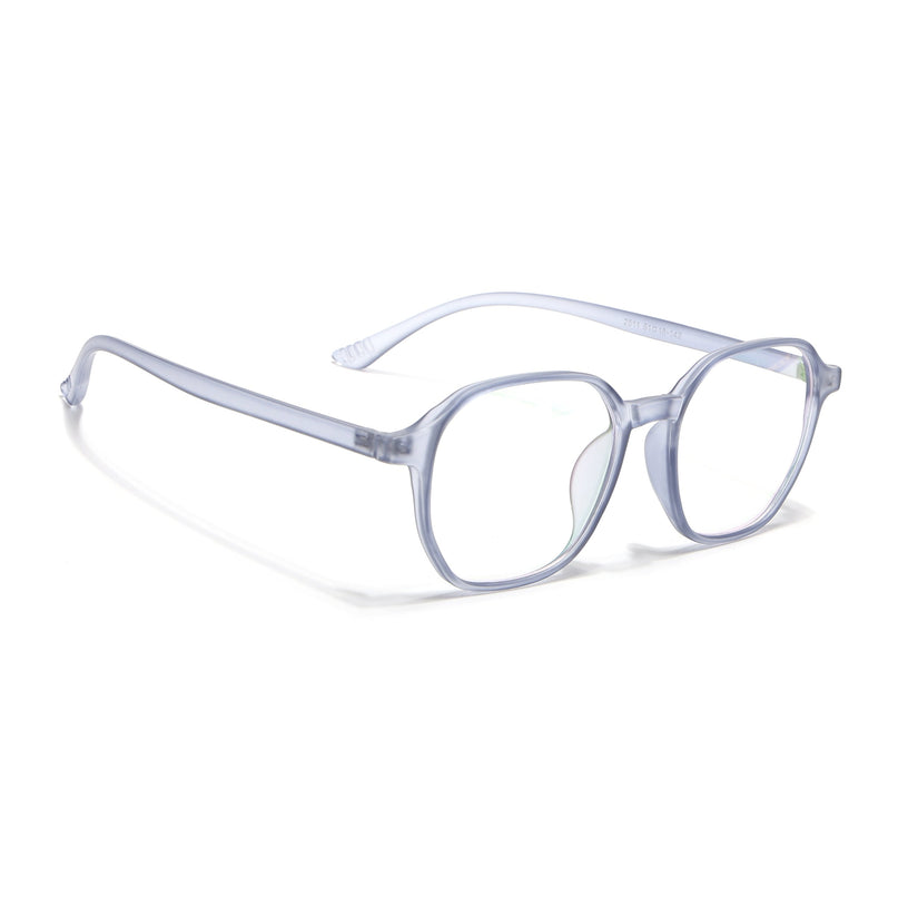Eyejack Canment Blue Square Eyeglasses for Men & Women (CM2511FCL1826-C7)